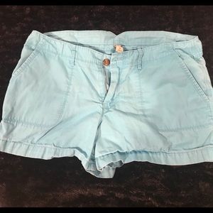 Turquoise shorts